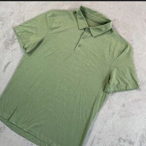 Lululemon Men’s Evolution Willow Green Stretch Polo